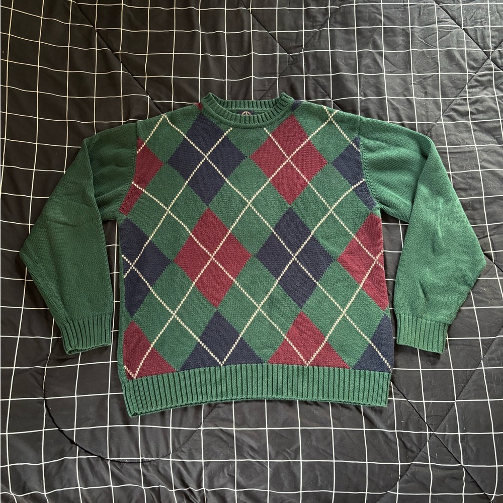 Vintage Dockers Argyle Sweater